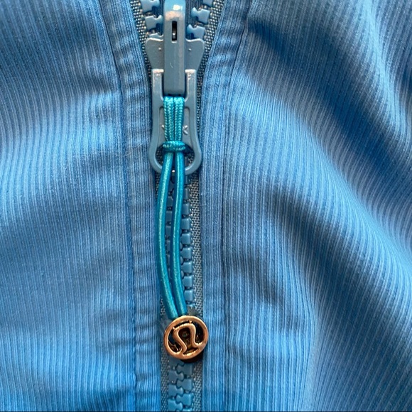 LULULEMON electric blue zip up jacket - Picture 7 of 8
